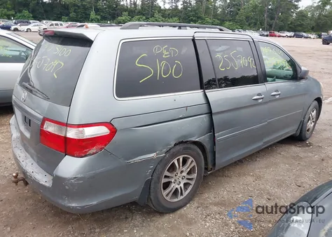 2005 Honda Odyssey Ex-L z USA, uszkodzony, nr VIN 5FNRL38785B065544
